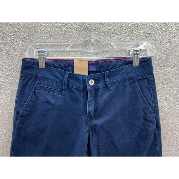 NWTs Children Girls Levi Jean Navy Blue Slim Straight Fit Jeans Size 16 Regular - Picture 2 of 16